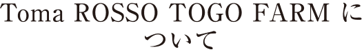 Toma ROSSO TOGO FARM について
