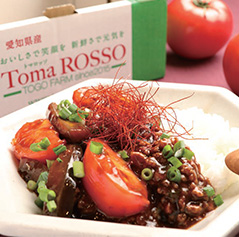 トマロッソ × なすのマーボー丼