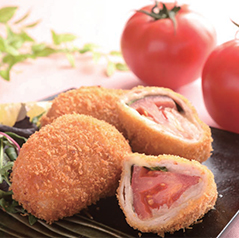トマロッソの豚肉巻きフライ